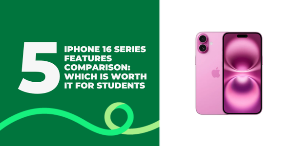 A thumbnail image of an article about '5 iPhone 16 Series Features Comparison: Which is Worth It for Students in the Philippines
