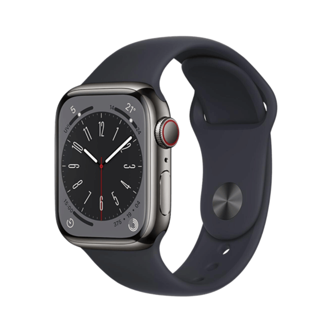 Apple Watch Series 8 (GPS & Cellular) - 45mm Stainless Steel