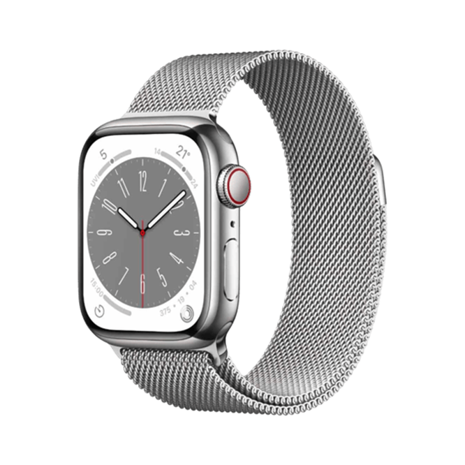 Apple Watch Series 8 (GPS & Cellular) - 41mm Stainless Steel