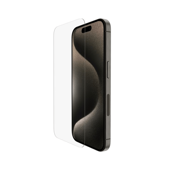 Belkin TemperedGlass Screen Protector For iPhone 15 Pro