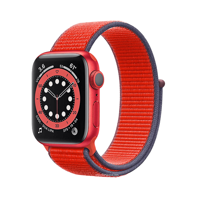 Apple Series 6 shops RED 44 mm Smart Watch